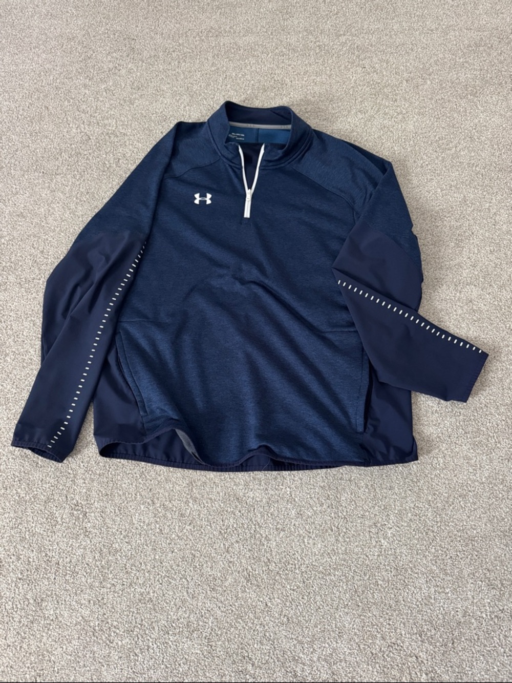 Under Armour Navy ColdGear Pullover